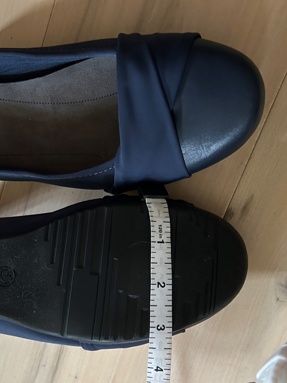 Bare traps Mitsy Navy Blue Memory foam Footbed Round Toe, Slip-On 10 Wide 10W - Picture 10 of 14